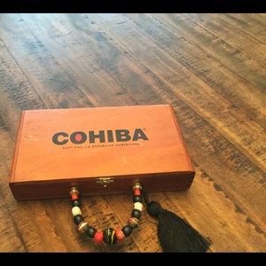 Cohiba cigar box purse